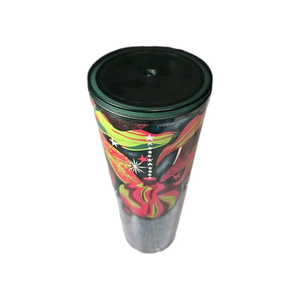 ❄️ Starbucks Holiday 2023‎ Cold Cup Tumbler – 24oz – No Straw Topper – New